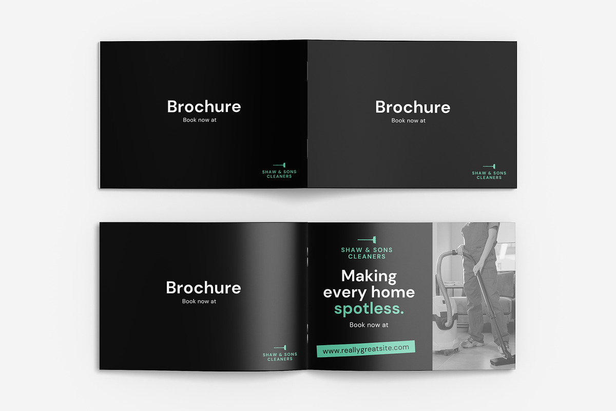 Landscape Brochure product mockups, a Books & Magazine Mockup by mahhyud (Photo 5 of 11)