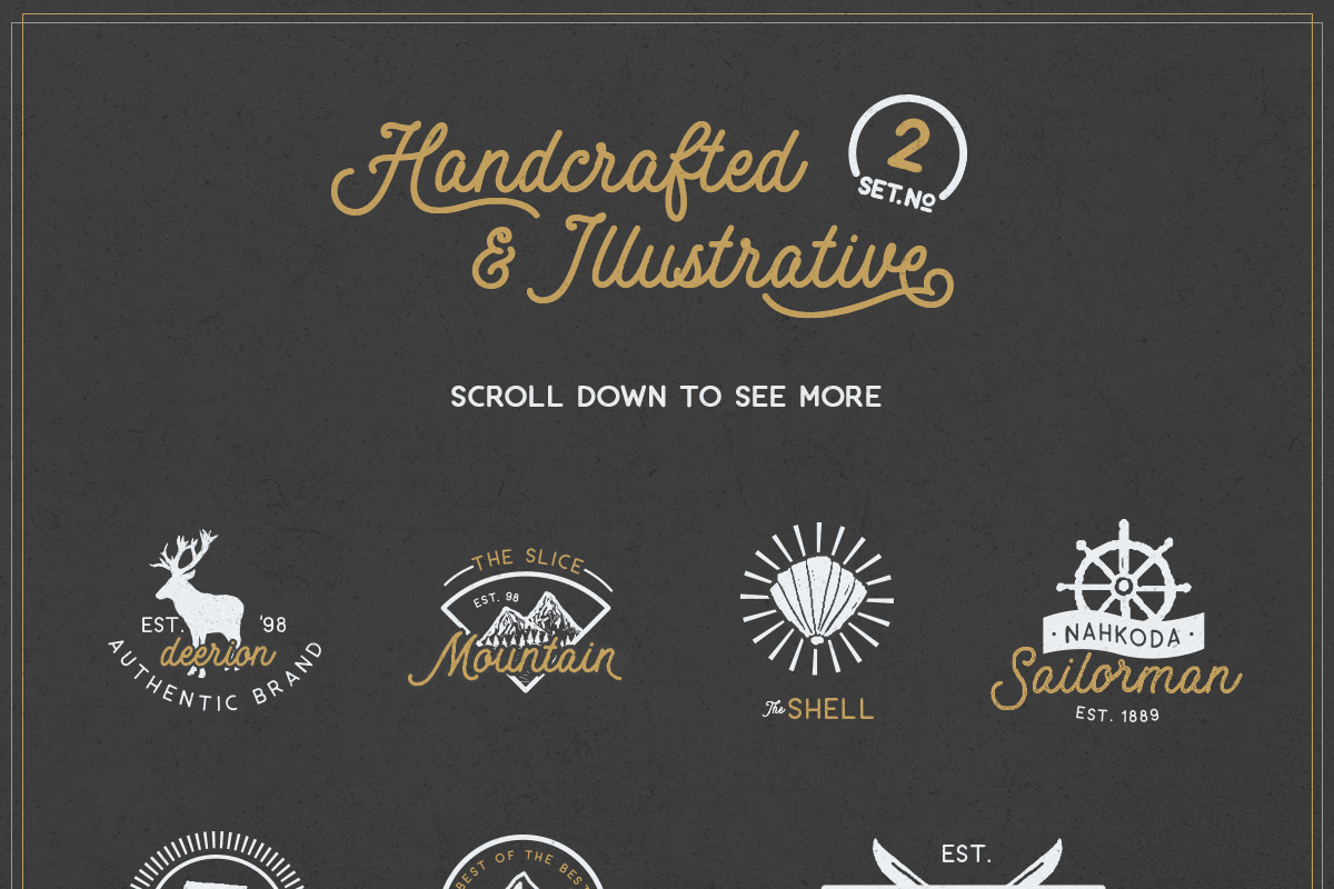 Adventure Logo Bundle, a Branding & Logo Template by Letterhend Studio (Photo 2 of 6)