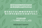 Cafe Matcha, a Font by Orenari (Thumbnail 6 of 7)