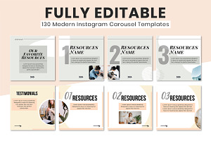 Carousel Canva Instagram Template