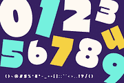 Nebies Retro - Bold Extrude Font, a Sans Serif Font by Nirmana Visual (Thumbnail 11 of 16)