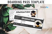 Graduation Boarding Pass Template, a Card Template by Snapybiz (Thumbnail 5 of 9)