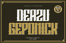 Deazu Geponick Font