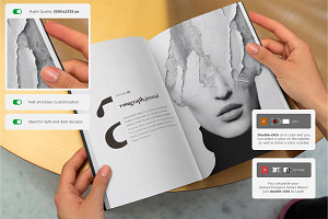 Vertical Brochure Mockups