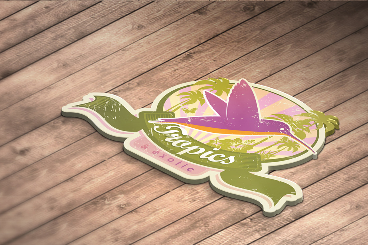 3D Logo Mock Up, a Product Mockup by RgraphicsDesign (Photo 2 of 5)