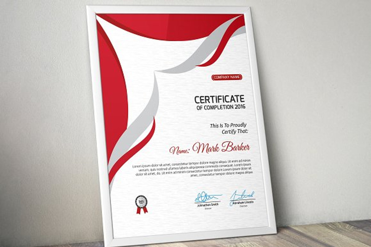 Ultimate Certificate Bundle, a Stationery Template by Curve Design (Photo 80 of 83)