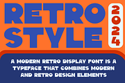 Drobei - Modern Display Retro, a Sans Serif Font by MaikoHatta (Thumbnail 6 of 10)