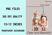 Whimsical Christmas Nutcracker Clipa, an Illustration by SVGArt (Thumbnail 6 of 8)