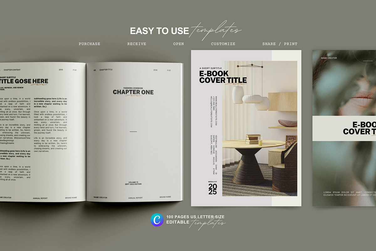 Workbook and E-Book Canva Templates, a Magazine Template by Prapti Design (Photo 3 of 10)