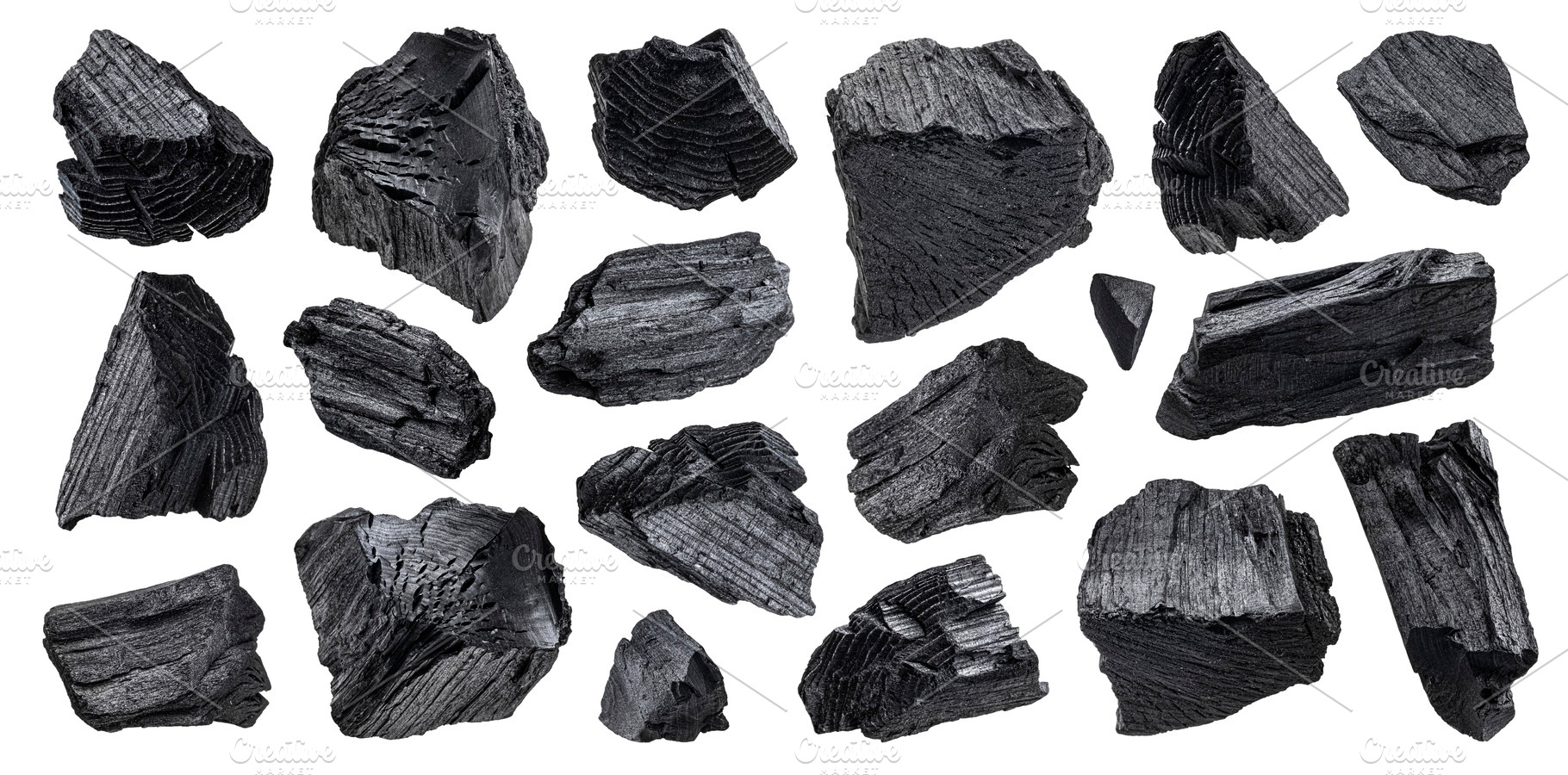Natural wood charcoal collection, a Nature Photo by Max Lashcheuski