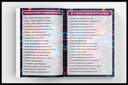 520+ Creative AI Prompts for Artists, a Stationery Template by Designmela01 (Thumbnail 5 of 7)