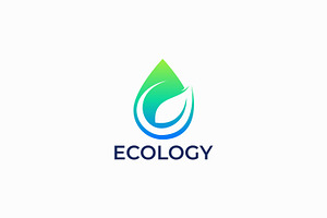 Ecology Water Leaf Logo, a Branding & Logo Template by Signatoro