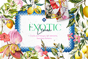 The Exotic Lemon Collection, an Object Illustration by Alisa Mikibith Art (Thumbnail 5 of 18)