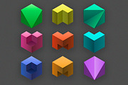 Hexagon Logos, a Branding & Logo Template by Michael Rayback Design (Thumbnail 2 of 4)