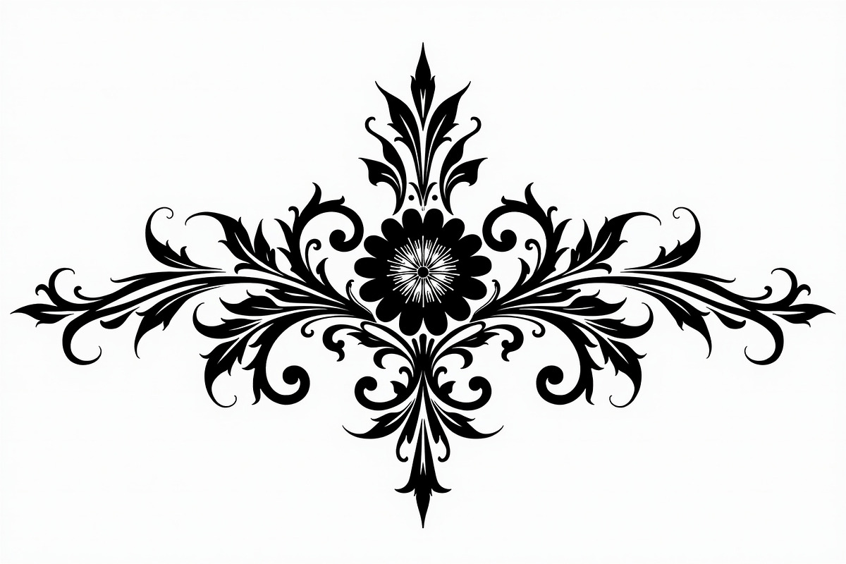Ornamental Floral Vector Pack, an Illustration by Designer_Momina (Photo 9 of 21)