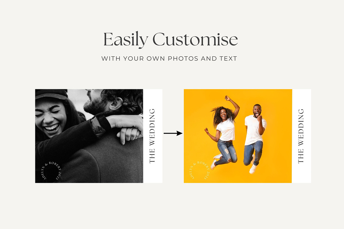 CANVA Wedding Photo Book Template, a Magazine Template by Jay Luxe Creative (Photo 4 of 7)