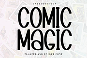 Comic Magic, a Serif Font by InermediaSTUDIO (Thumbnail 1 of 7)