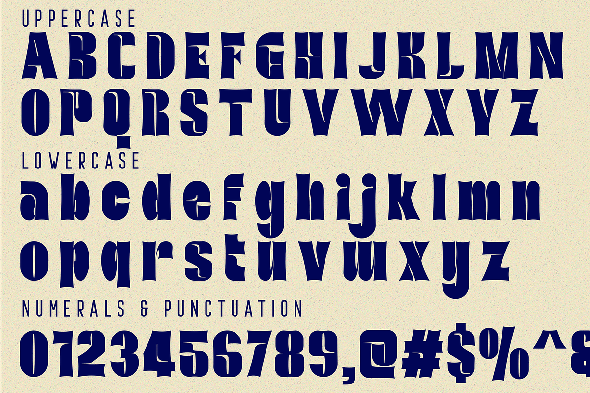Marketing Packaging Font, a Sans Serif Font by 177Studio (Photo 8 of 8)