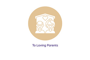 Gratitude to parents greeting card, a Flyer Template by IMG Visuals