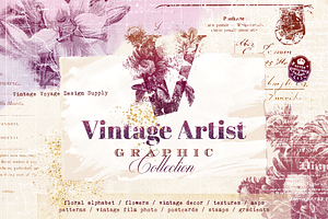 Vintage Artist Graphic Collection