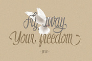 Right Moment // Romantic Typeface, a Script Font by GDcreative (Thumbnail 2 of 11)