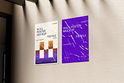 Wall Poster Mockup, an Advertising Mockup by xavier_studio (Thumbnail 3 of 5)