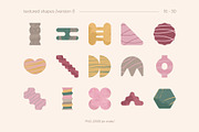 Textured Shapes, an Object Graphic by Léo Alexandre (Thumbnail 7 of 9)