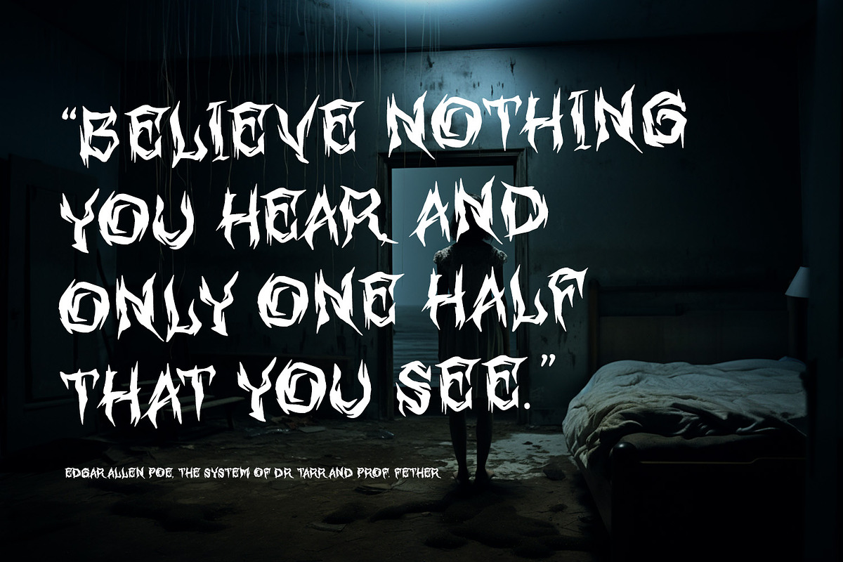 Night Scream, a Handwritten Font by Ditatype (Photo 4 of 10)