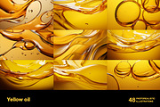 Yellow oil. 48 images, a Healthcare Illustration by Handmadefont (Thumbnail 2 of 12)