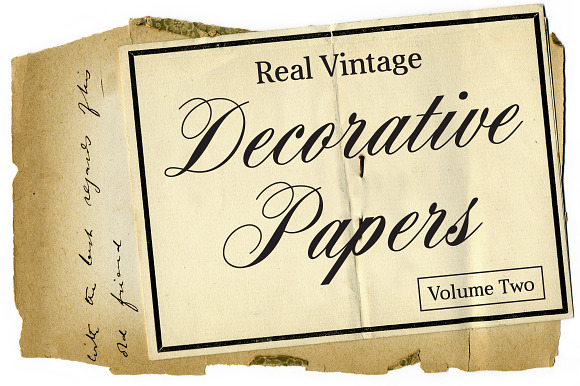 Real Vintage Decorative Papers Vol 2 preview 3