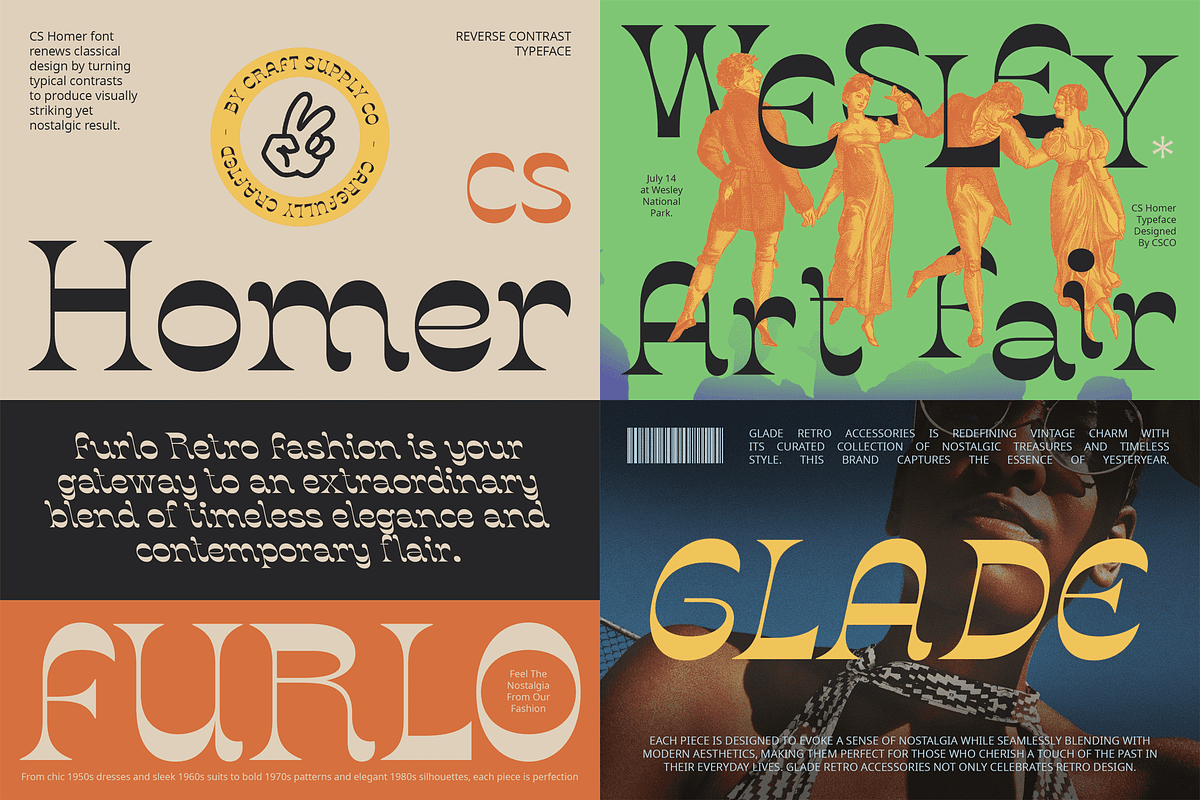 Psychedelic Font Bundle 97% OFF, a Sans Serif Font by Craft Supply Co.