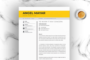 Resume CV Template HR CV Download