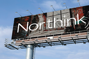 Billboard Mockup Display with Sky, a Mockup by Northink