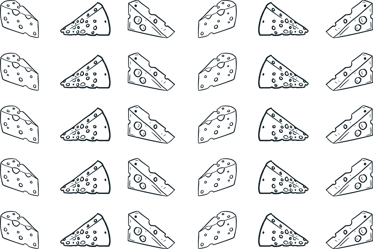 Vector Cheese Graphics, an Illustration by Dorey Kronick Art&Design (Photo 18 of 22)