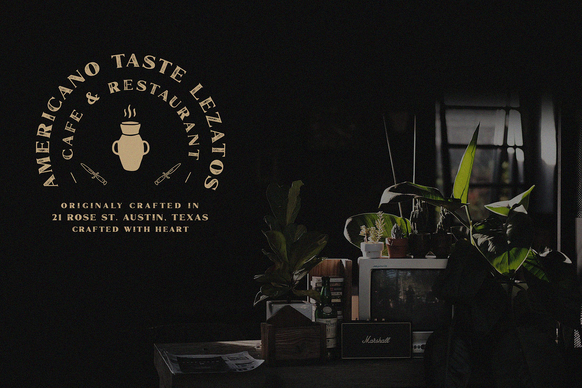 Marques Vintage Font Family + Extras preview 4