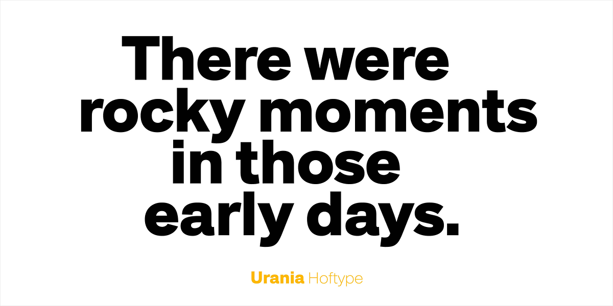 Urania, a Sans Serif Font by Hoftype (Photo 2 of 10)