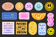 LIFE IS COOL VECTOR POP ART STICKERS, an Object Graphic by craftlove (Thumbnail 3 of 13)