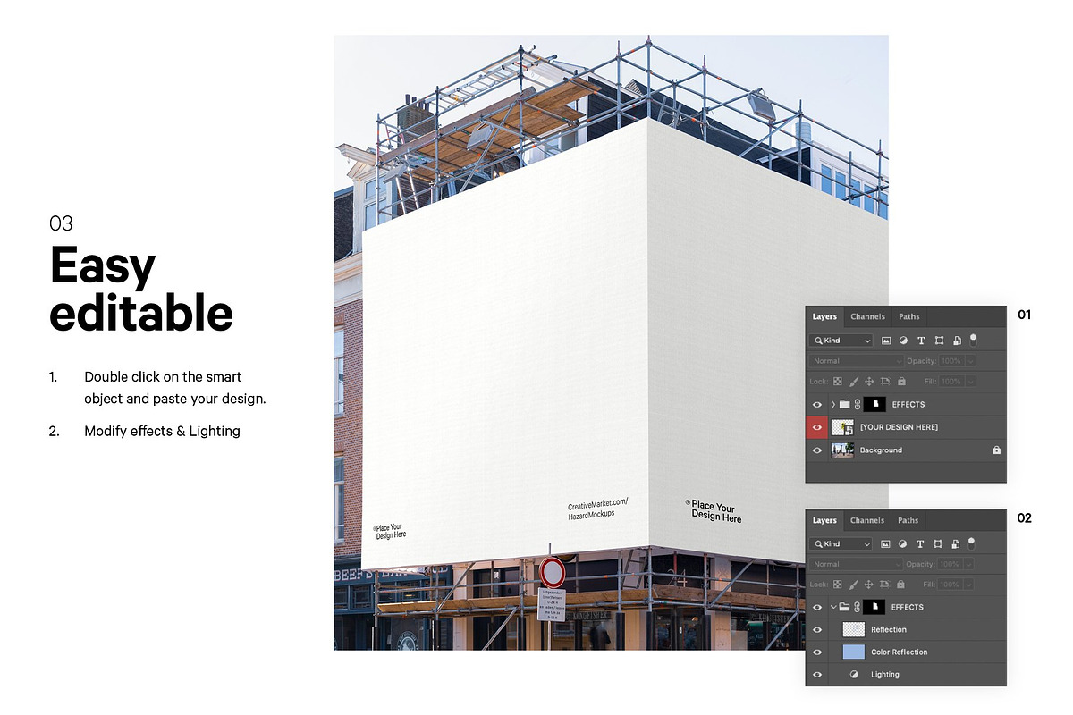 XL Construction Mockup Bundle, an Advertising Mockup by HAZARD MOCKUPS (Photo 10 of 14)