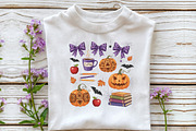 Cute Halloween Spooky Teacher PNG, an Illustration by DreamCafeArt (Thumbnail 5 of 7)