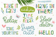 Sloths. Clipart, patterns & prints., an Animal Illustration by MagicForestory (Thumbnail 6 of 10)