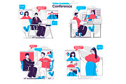 Flat Design Concept Illustrations, a Finance Illustration by alexdndz (Thumbnail 37 of 42)