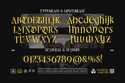 Sunsurya Blackletter Typeface, a Blackletter Font by alit design (Thumbnail 5 of 19)