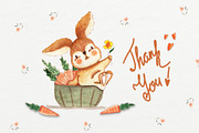 Bunny Camping Collection, an Illustration by TanataDesign (Thumbnail 7 of 7)