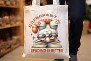 Sleep is Good but Reading is Better, an Illustration by Rose Art (Thumbnail 3 of 6)