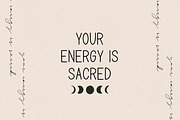 Moonchild font duo, a Sans Serif Font by elvinova (Thumbnail 6 of 9)
