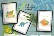 Cute Dinosaurs, an Animal Illustration by Kate Art (Thumbnail 5 of 10)