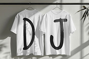 Black Swirl Font, a Handwritten Font by Handmadefont (Thumbnail 3 of 10)