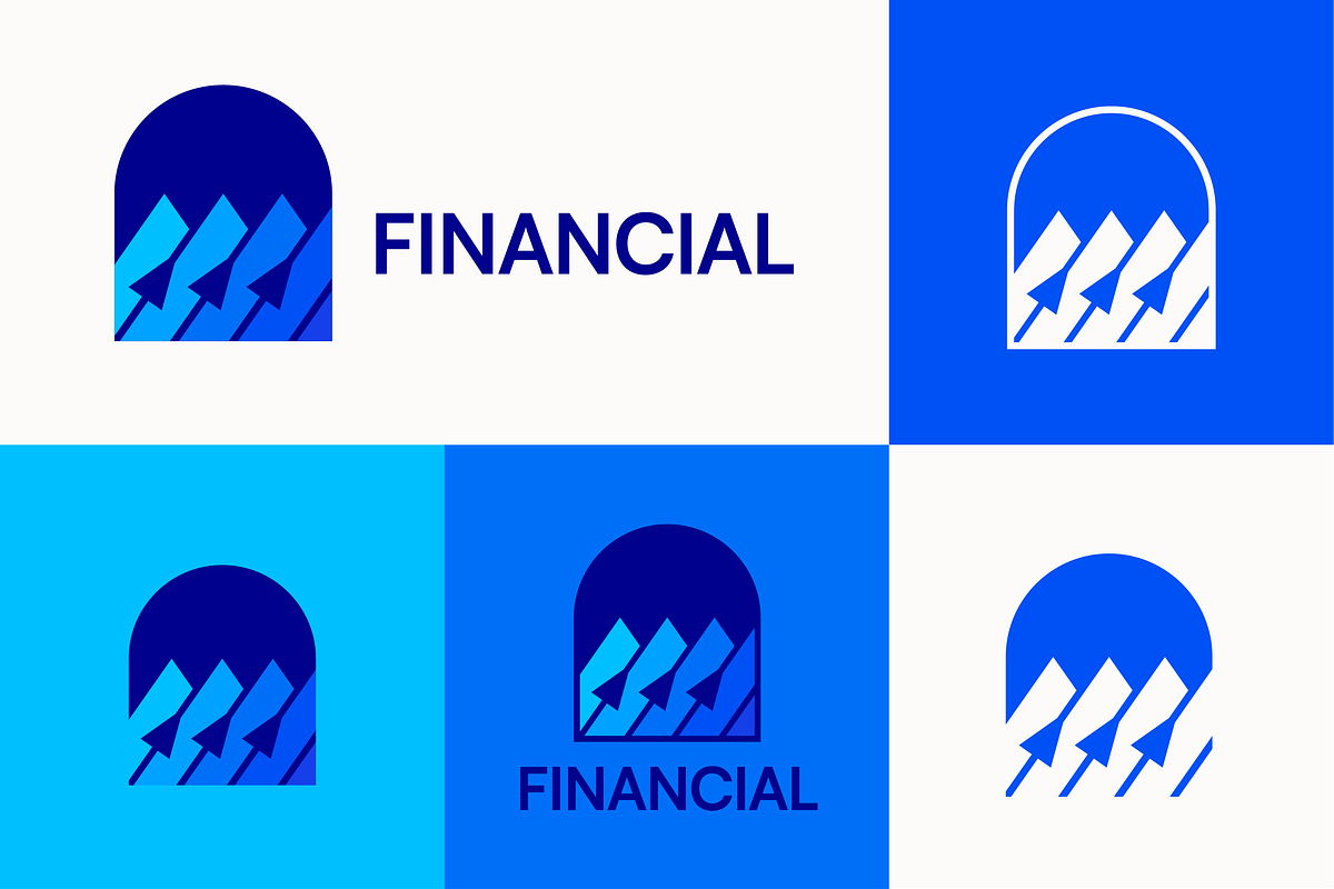 Fintech Arrow Growth Logo Financial, a Branding & Logo Template by Signatoro (Photo 1 of 3)