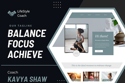 Wix Website Template For Coach, a Wix Template by Simple Hyped