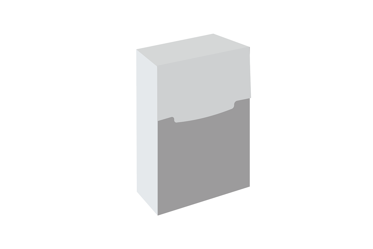 Cigarette Tuck Lock Box
